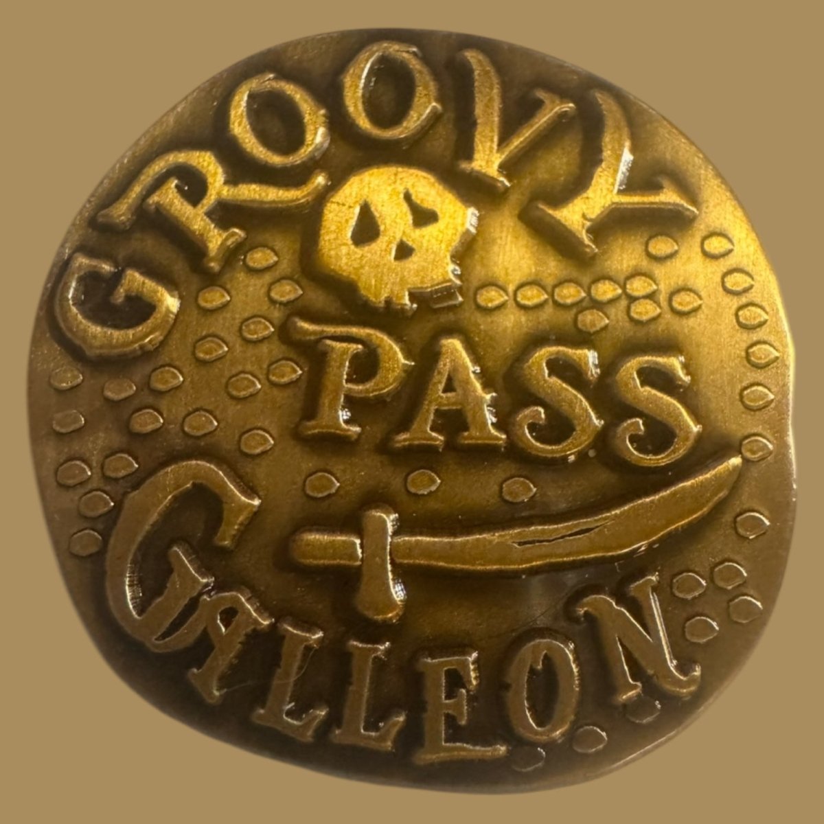 Groovy Galleon Coin - WillemDavid